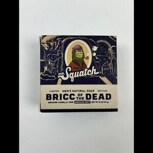 Dr. Squatch Ltd Ed. Bar Soap Bricc Of The Dead All Natural with‎ Medium Grit 5oz
